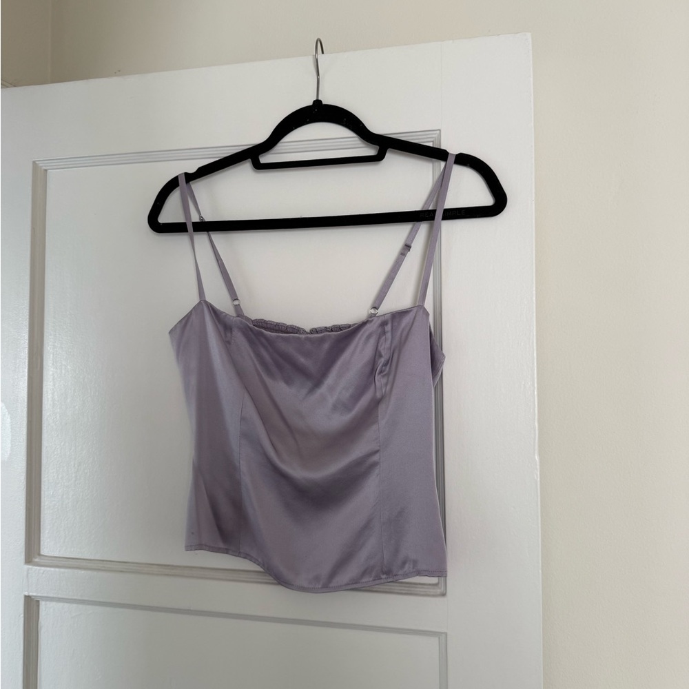 Lavender Silk Reformation Camisole Top